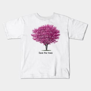 Save the trees Kids T-Shirt